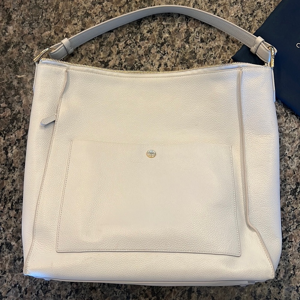 Large cole Haan shoulder bag with dust cover